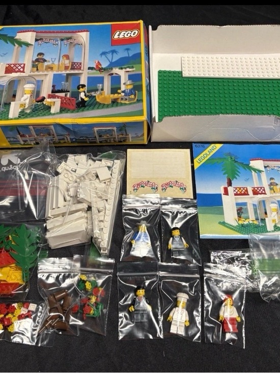 Other - Vintage LEGO Set 6376 Town Breezeway Café 100% Complete With Box & Instructions